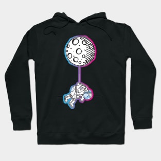 Astronaut Hanging by the Moon Hoodie